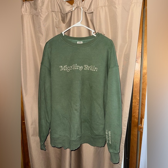 SeeTheWayISee “Migraine Brain” Crewneck - Picture 1 of 4